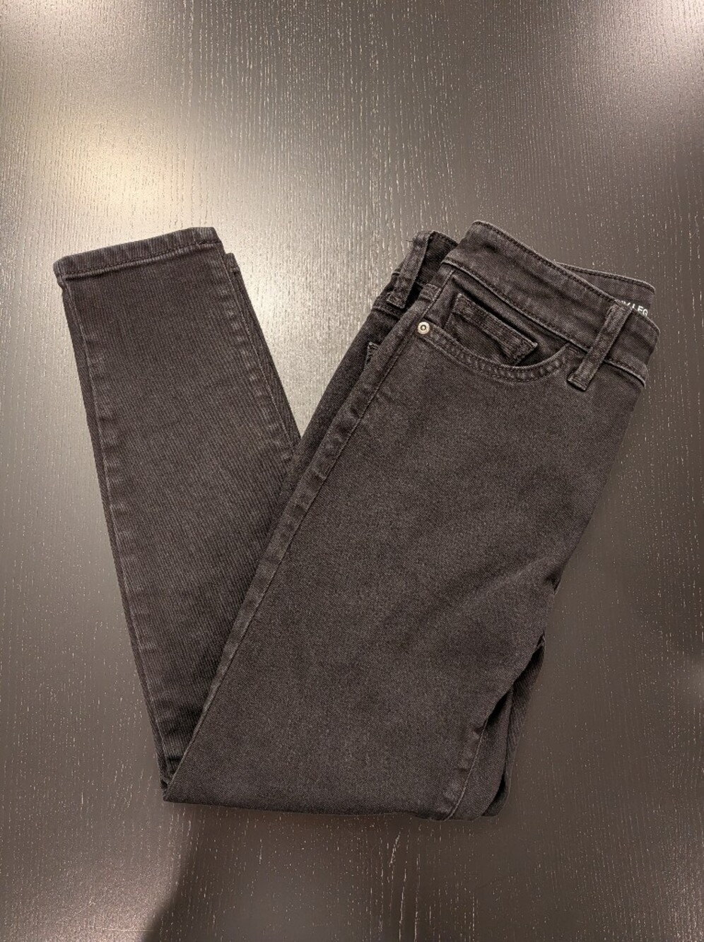 St. John's Bay Black Denim Skinny Jeans - Picture 9 of 12